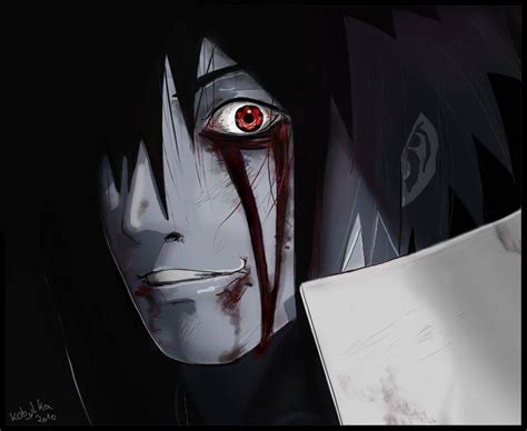 Sasuke Eye Blood Sharingan By Darkhaouizayoiaki