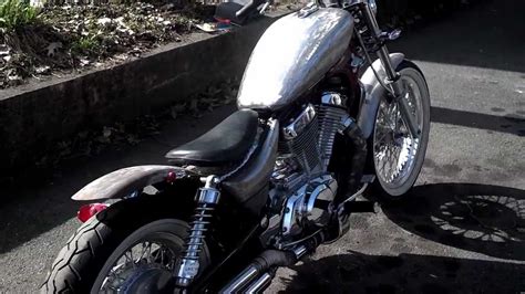 Suzuki Intruder Bobber Pt5 April 2013 Youtube