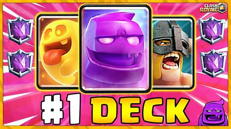 Best Elixir Golem Deck With Elite Barbarians In Clash Royale Youtube