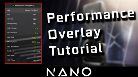 Nvidia Performance Overlay For Geforce Experience Tutorial Youtube