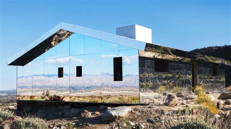 Unusual Invisible House Made Out Of Mirrors Youtube