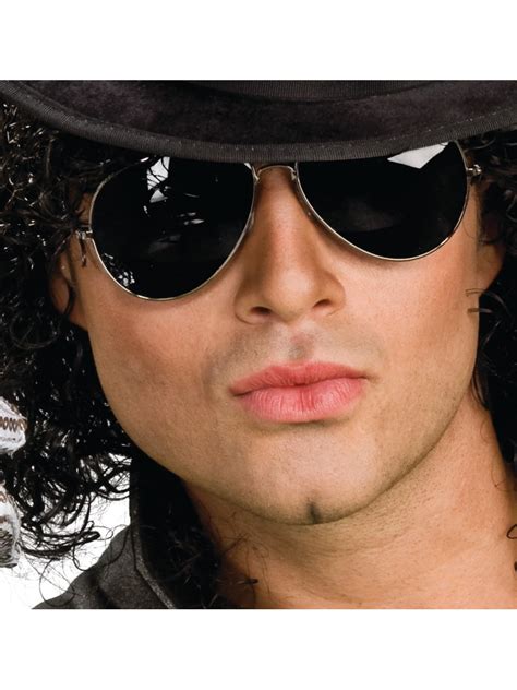 Licensed Michael Jackson Mj Aviator Costume Sunglasses