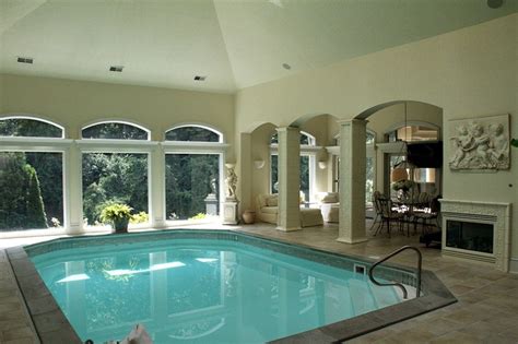 We take pride in how well our pools are maintained. Washington Twp. home with indoor pool for sale for $1.7 ...
