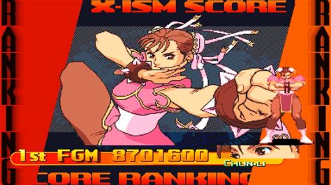 【tas】street Fighter Zero3 Alpha3 03 Chun Li X Ism 8701600pts