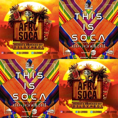 Catch Up On Your Soca Afrobeat Soca And Afrosoca — Know The Difference