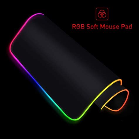 Havit Rgb Gaming Mouse Pad Soft Non Slip Rubber Base Mat For Small For