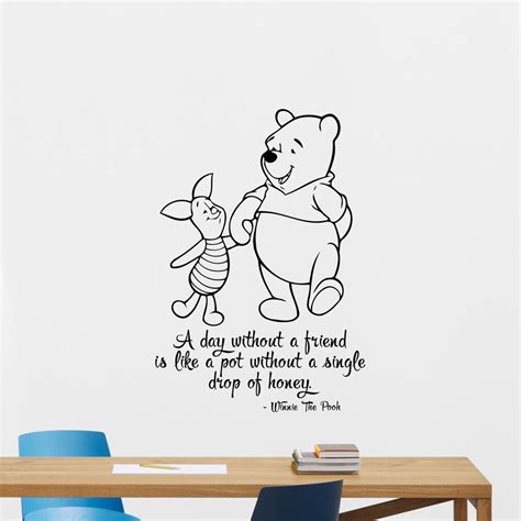 Winnie The Pooh Quote Wall Decal Disney Vinyl Sticker