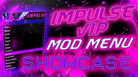 Impulse Vip Mod Menu Gta5 Online Showcase Get Money In Gta5