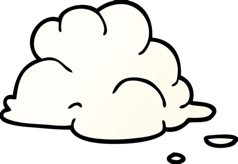 Cartoon Doodle Fluffy White Clouds 12182207 Vector Art At Vecteezy