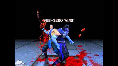 Hd Mortal Kombat Deadly Alliance Sub Zero Fatality Youtube