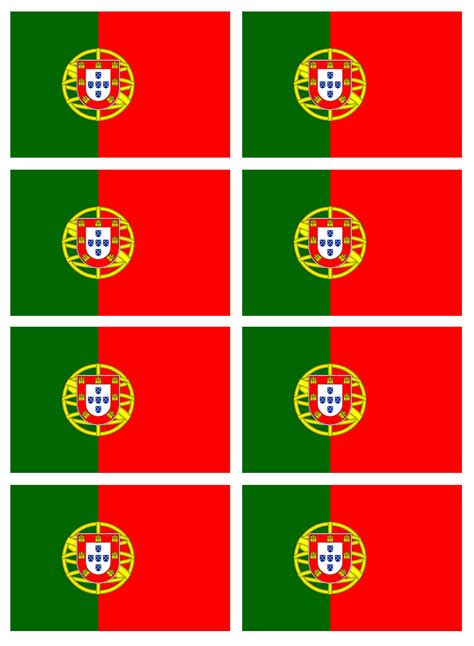 Bandeira De Portugal Para Imprimir Bora Colorir