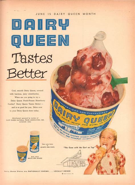 1953 Dairy Queen Advertisement Life Magazine June 15 1953 Dairy Queen