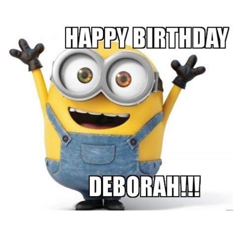 Happy Birthday Deborah Wishes Images Memes Gif