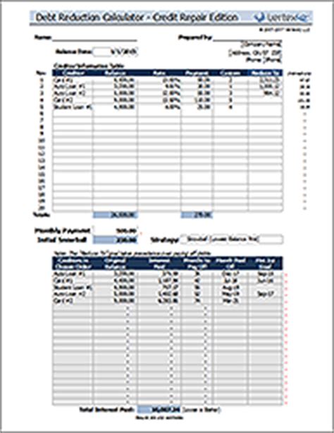 The aforementioned excel format files are awarded to make sense. Free Debt Reduction and Credit Card Payoff Calculators for Excel