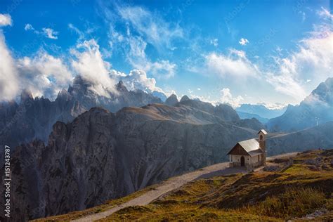 Chapel Of The Alpini Cappella Degli Alpini Tre Cime Di Lavaredo