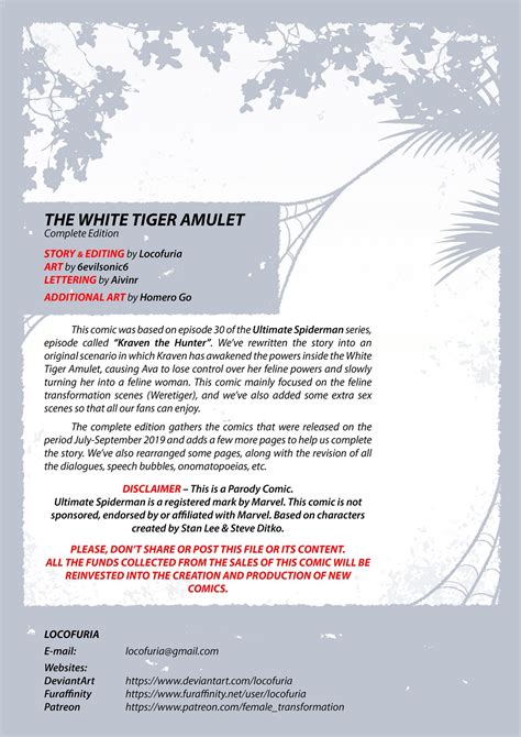 The White Tiger Amulet Complete Edition By Locofuria