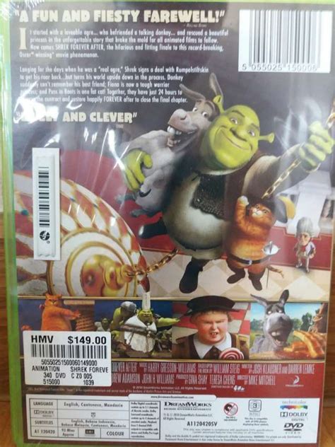 Shrek Forever After Final Chapter Dvd Price Reduced Books Magazines
