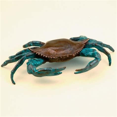 Large Bluepoint Crab Sculpture Crab Sculpture Statue