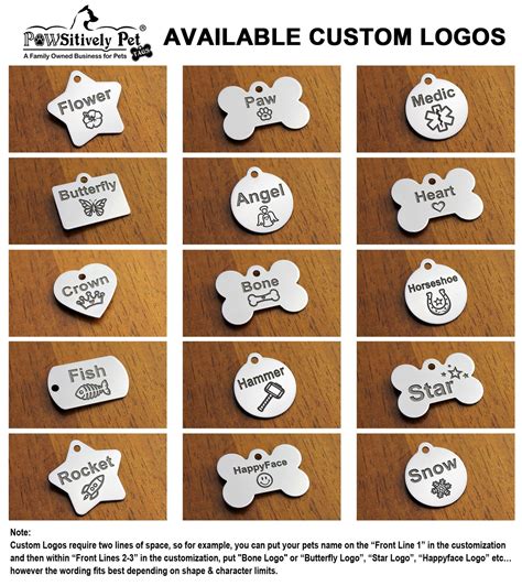 Stainless Steel Custom Deep Engraved Pet Id Tags Personalized Etsy