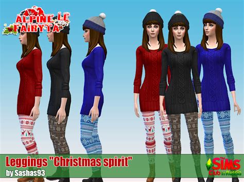 My Sims 4 Blog Winter Clothing For Females By Sashas93