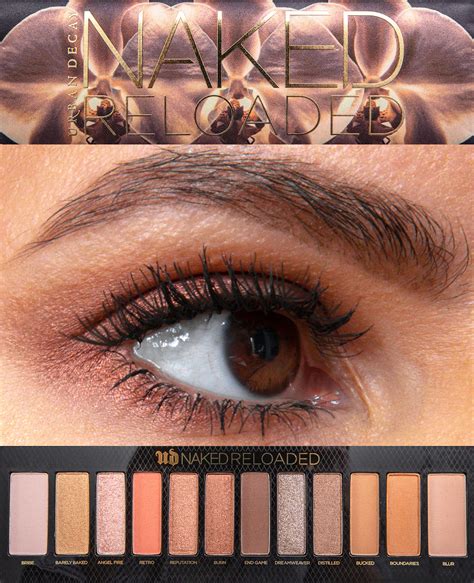 Review Urban Decay Naked Reloaded Eyeshadow Palette Woahstyle