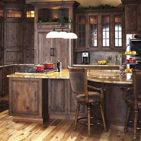 Its color is light brown with a rustic alder takes stains and finishes well. Homestead Cabinet and Furniture Beautiful cabinets for ...