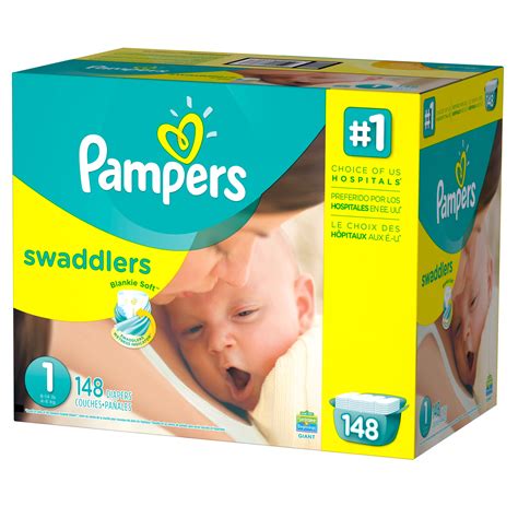 Pampers Swaddlers Newborn Diapers Size 1 148 Count