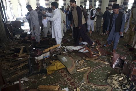 4 Killed In Kabul Mosque Bombing The Shillong Times