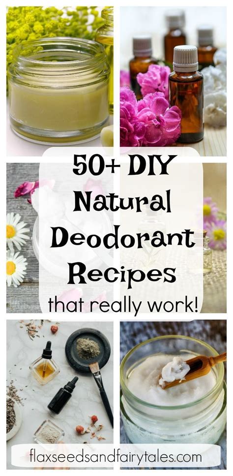 50 Diy Natural Deodorant Recipes That Really Work Clay Deodorant Diy Deodorant Spray
