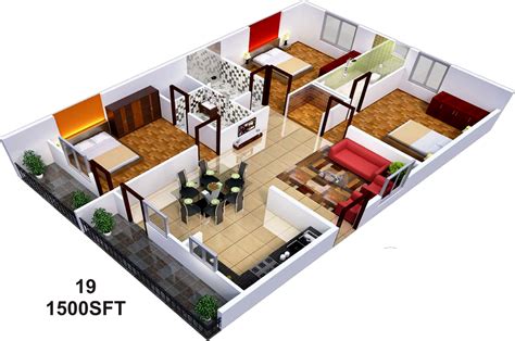 1500 Sq Ft 3 Bhk 3t Resale Apartment On 1st Floor Rs In 7950 Lacs