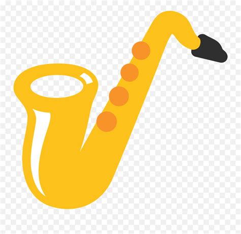 Fileemoji U1f3b7svg Wikimedia Commons Saxophone Emojimusic Emoji Png