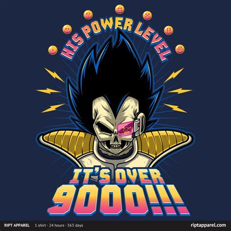 Hoodies, shirts, jackets, accessories & more. It's Over 9000!!! | Dragon ball, Dragon ball z, Skeleton illustration