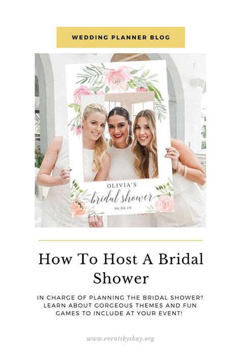 How To Host A Bridal Shower Events By Shay In 2020 Bridal Shower