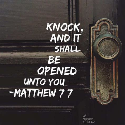 Matthew 77 Lds Scripture Of The Day