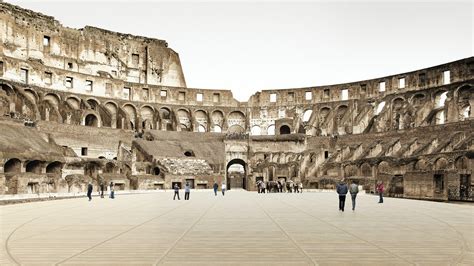 The Colosseums New Arena Floor Is A Web Of Mechanically Controlled