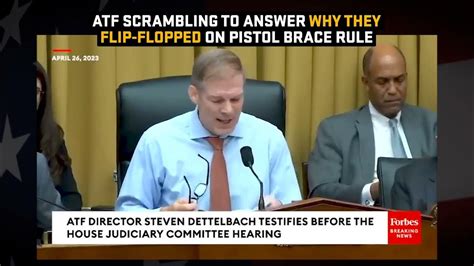 Atf Director Struggles To Answer Why They Flip Flopped On Pistol Brace Rule Youtube