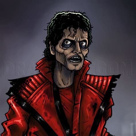 How To Draw Michael Jackson Thriller Thriller Michael