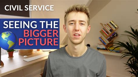 Civil Service (Seeing The Bigger Picture) Interview Tips - YouTube