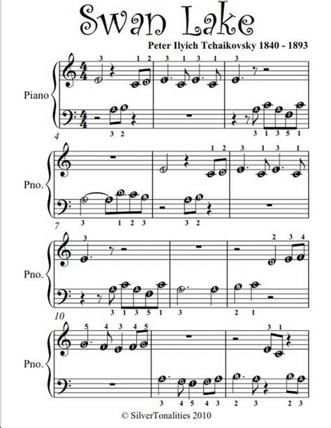 All presented notes for piano are written only by professional musicians! The Best free printable piano sheet music for beginners with letters | Randall Website