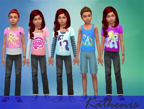 Clothing Sets Downloads The Sims 4 Catalog Sims Baby Kids Set Sims 4