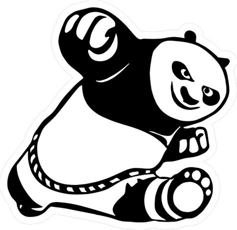 Kung Fu Panda Decal Sticker 02