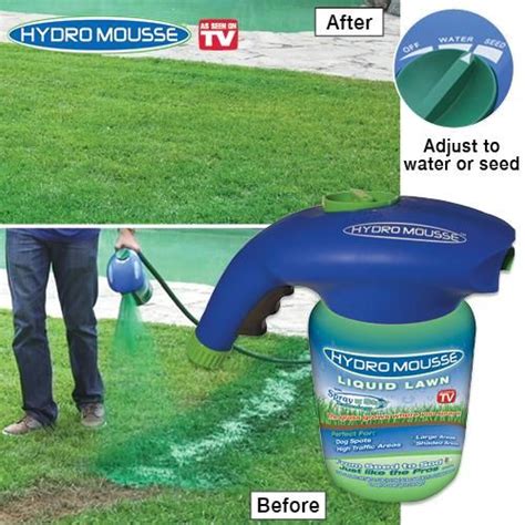 You don't have to wait to schedule an appointment with a professional any more! World First Hydroseeding Sytem for your Home. Now ...