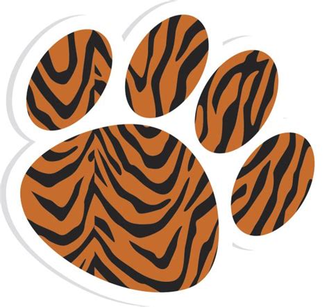 Tiger Paw Bold And Fierce Symbol For Your Brand