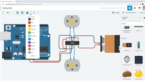 Tinkercad Arduino Motores Cc Youtube