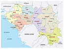 Mapas de Guinea - Atlas del Mundo