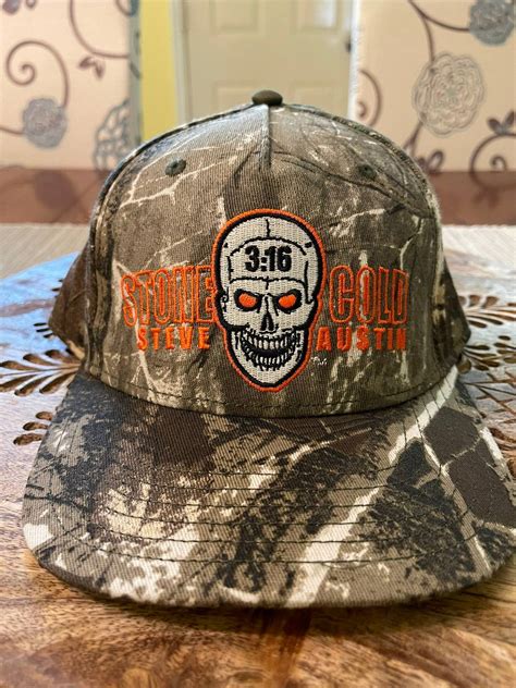 Wwe Stone Cold Steve Austin Snapback Hat Grailed