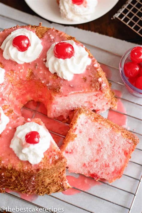 Cherry Angel Food Cake Recipe From Scratch Low Fat