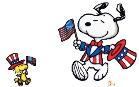 Download High Quality 4th Of July Clipart Snoopy Transparent Png Images