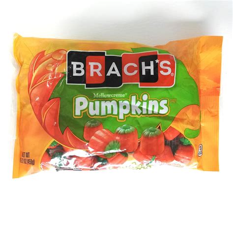 Brachs Mellowcreme Pumpkins 16 Oz Bag Of Candy Books