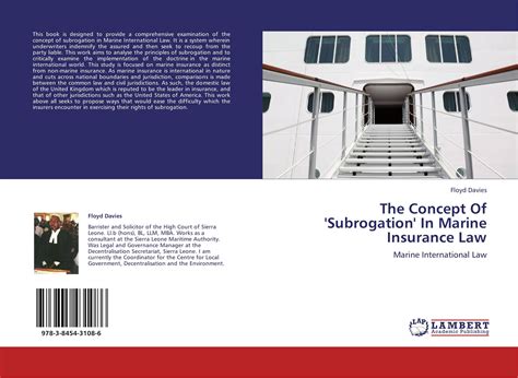 • it is a statutory right under section 79 of the marine insurance act 1906. The Concept Of 'Subrogation' In Marine Insurance Law, 978-3-8454-3108-6, 3845431083 ...